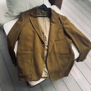 🌿Banana Republic Men’s Camel wool blazer - M🌿